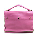 Saint Laurent Eve Handbag Leather Pink — view 2
