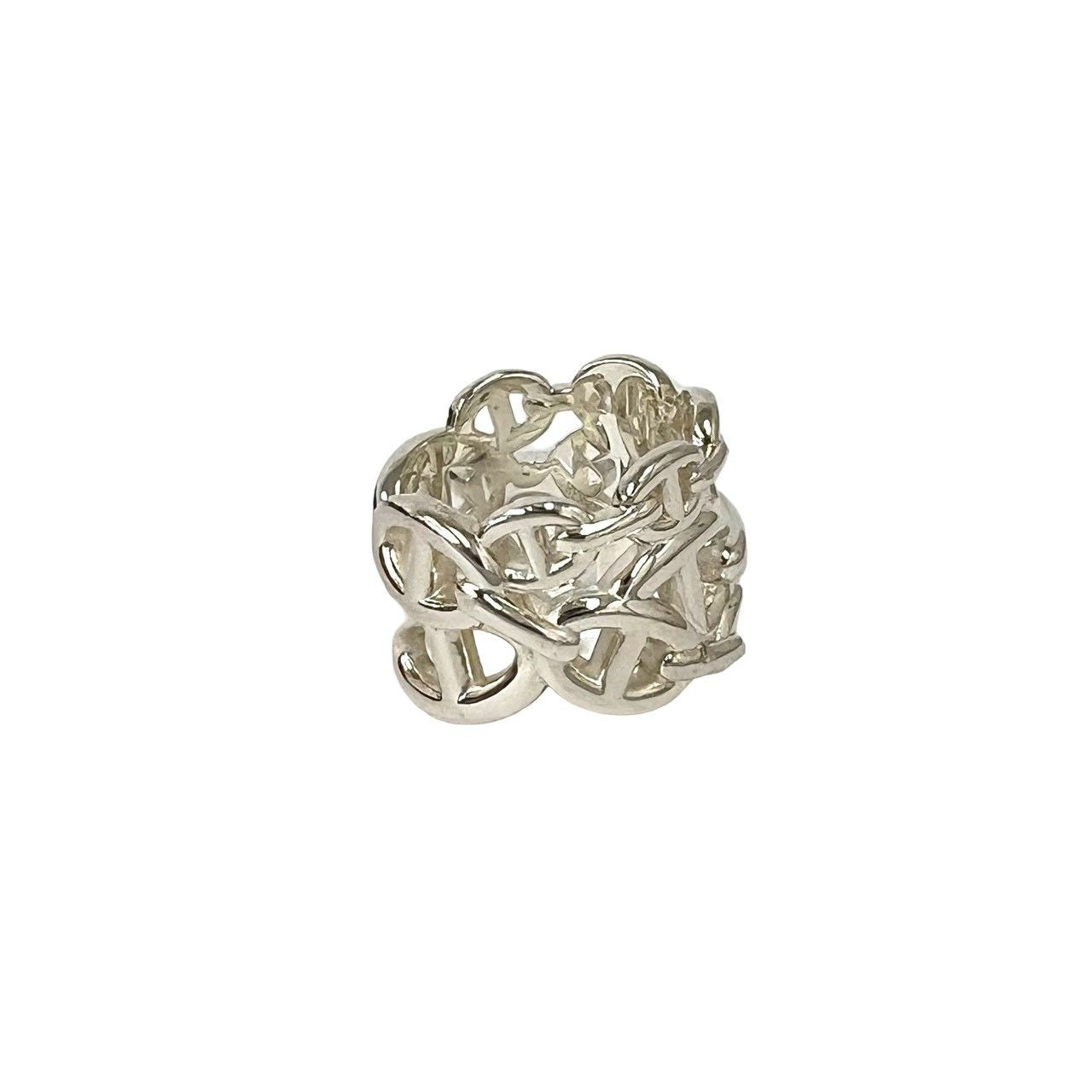 Hermes Ancene Box GM Ring 925 Sterling Silver — view 4