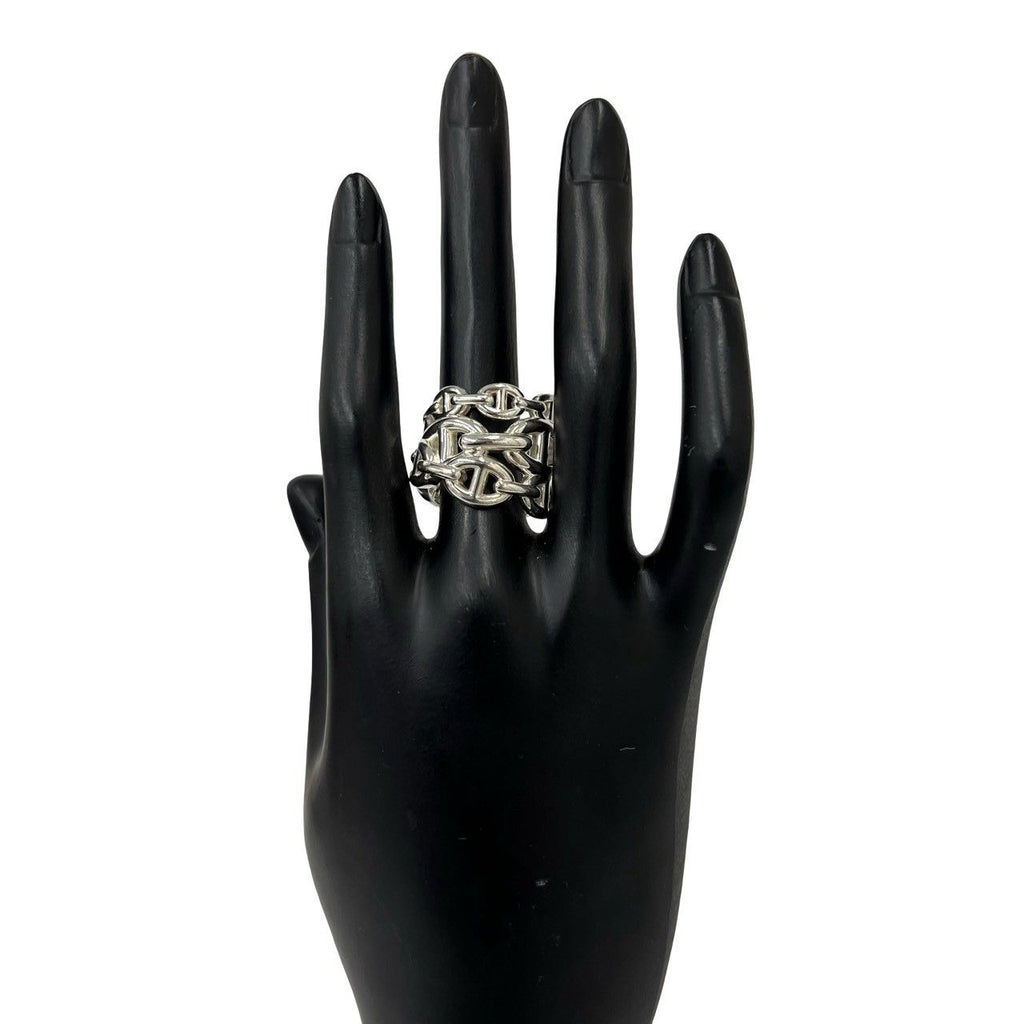 Hermes Ancene Box GM Ring 925 Sterling Silver — view 2