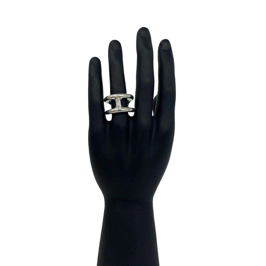 Hermes Products Box Osmose GM Ring 925 Sterling Silver — view 2