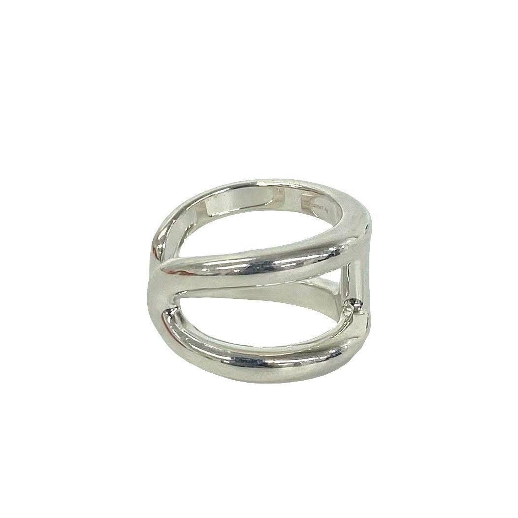 Hermes Products Box Osmose GM Ring 925 Sterling Silver — view 5