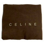 Celine Tote Bittersweet Paris Macadam Navy Ivory Dark Brown Leather — view 8