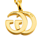 Gucci GG Necklace 65 18k YG Yellow Gold 750 Running — view 4