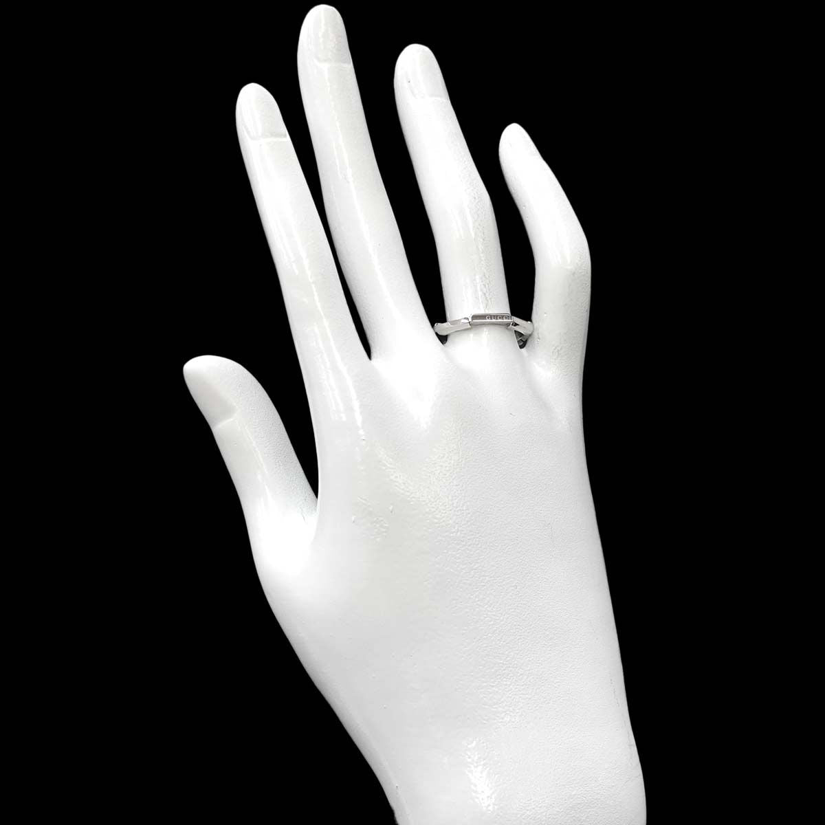 Gucci Love Ring Pt Platinum Link to — view 7