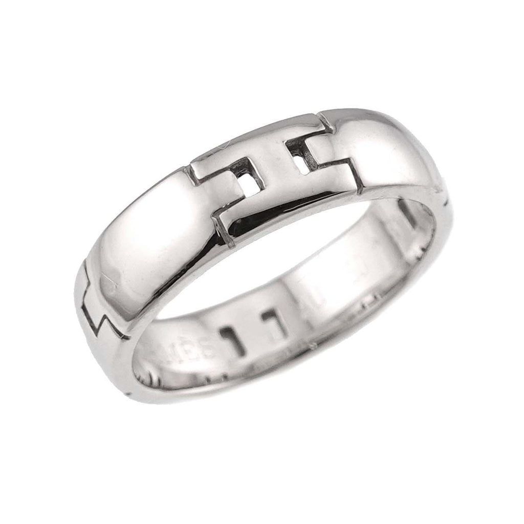 Hermes Ever Herakles 51 Ring 18k WG White Gold 750 Hercules — view 7