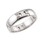 Hermes Ever Herakles 51 Ring 18k WG White Gold 750 Hercules — view 7