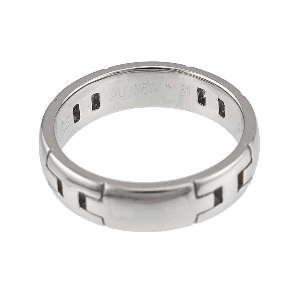 Hermes Ever Herakles 51 Ring 18k WG White Gold 750 Hercules — view 3