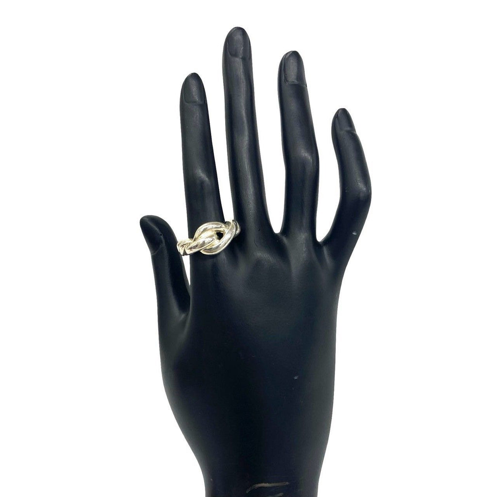 Hermes Boxed Torsado Ring 925 Sterling Silver — view 2