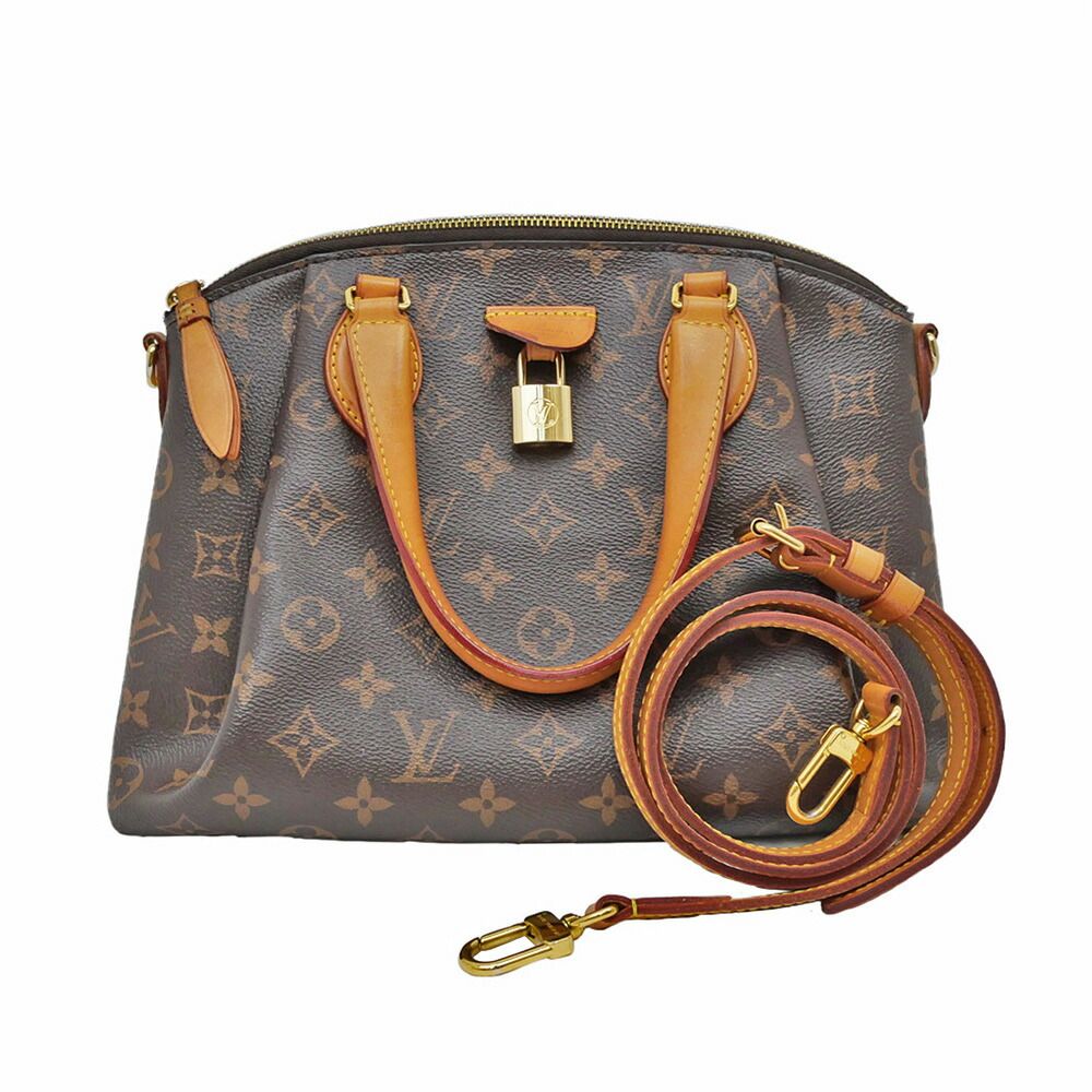 Louis Vuitton PM Monogram Handbag Shoulder Brown