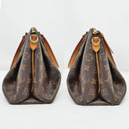 Louis Vuitton PM Monogram Handbag Shoulder Brown — view 3