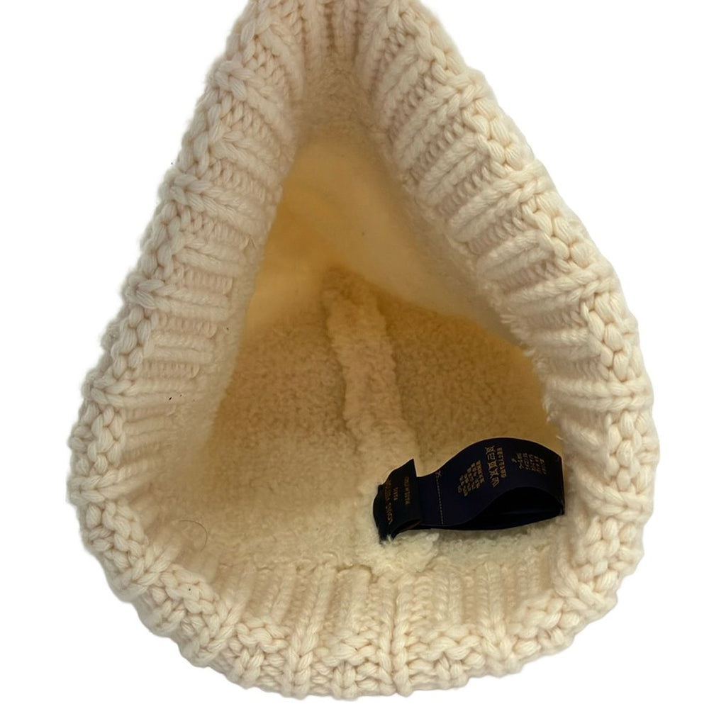 Louis Vuitton Knit Hat S Ivory Wool Cashmere — view 3