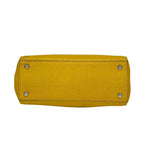 Fendi Handbag Petit Toujours Dark Yellow Leather — view 5