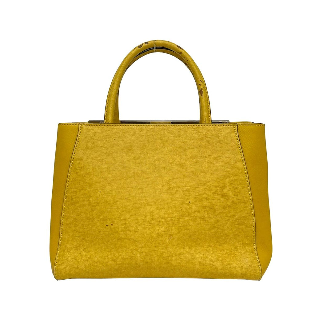 Fendi Handbag Petit Toujours Dark Yellow Leather — view 3
