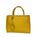 Fendi Handbag Petit Toujours Dark Yellow Leather
