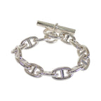 Hermes Chaine D'ancre Frame Ble Set 925 Sterling Silver with Bracelet — view 3