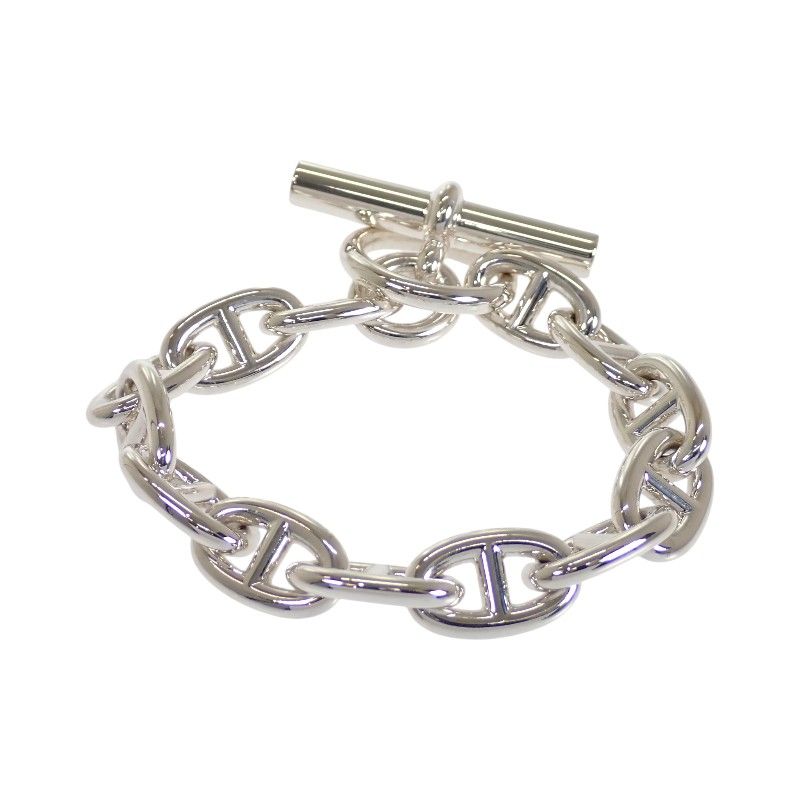 Hermes Chaine D'ancre Frame Ble Set 925 Sterling Silver with Bracelet — view 3