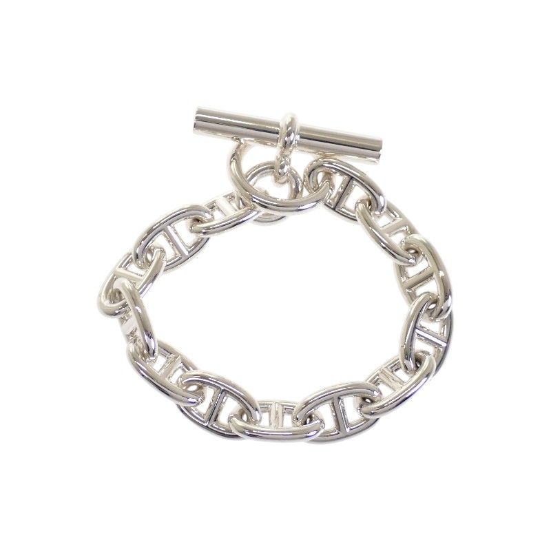 Hermes Chaine D'ancre Frame Ble Set 925 Sterling Silver with Bracelet — view 4