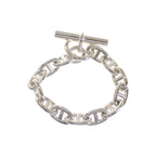 Hermes Chaine D'ancre Frame Ble Set 925 Sterling Silver with Bracelet — view 4