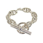Hermes Chaine D'ancre Frame Ble Set 925 Sterling Silver with Bracelet — view 2