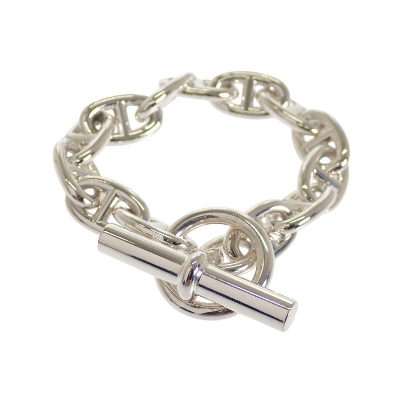 Hermes Chaine D'ancre Frame Ble Set 925 Sterling Silver with Bracelet — view 2