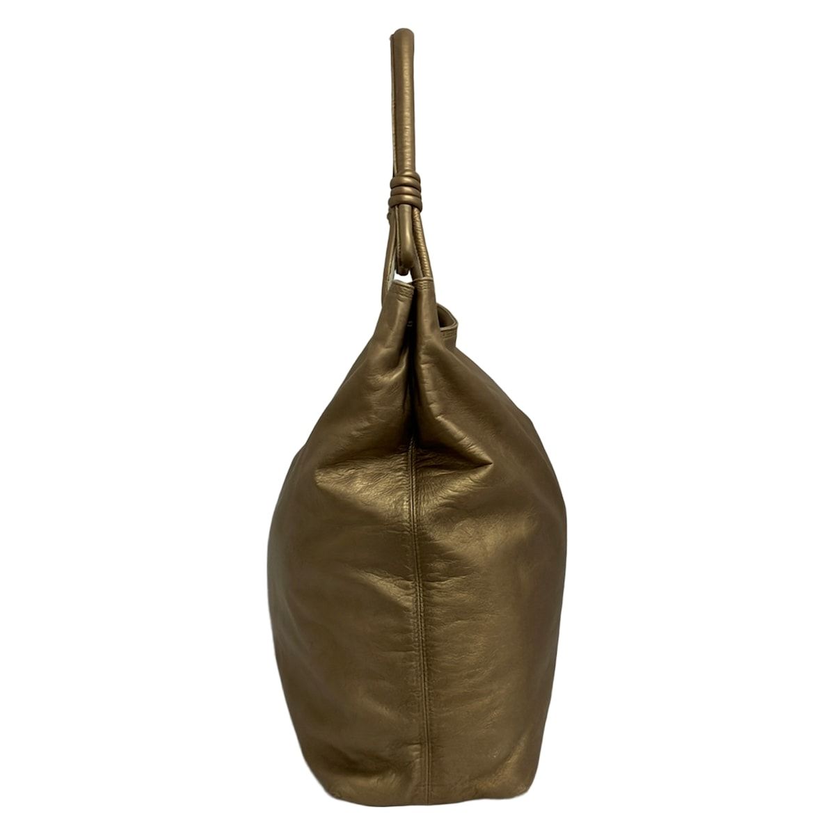 Loewe Shoulder Bag Flamenco Gold Leather — view 2