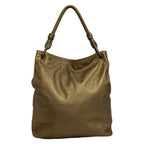 Loewe Shoulder Bag Flamenco Gold Leather — view 3
