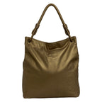 Loewe Shoulder Bag Flamenco Gold Leather