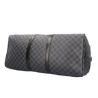 Louis Vuitton Keepall Damier Graphite Boston Bag Canvas Black Second — view 7