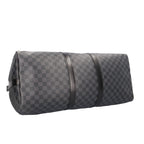 Louis Vuitton Keepall Damier Graphite Boston Bag Canvas Black Second — view 6