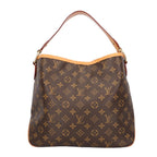Louis Vuitton PM Monogram Shoulder Bag Canvas Brown Second — view 3