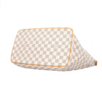 Louis Vuitton MM Damier Azur Shoulder Bag Canvas White Second — view 6