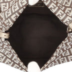 Fendi Minihandbag Handbag Canvas Brown Second — view 7
