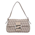 Fendi Minihandbag Handbag Canvas Brown Second
