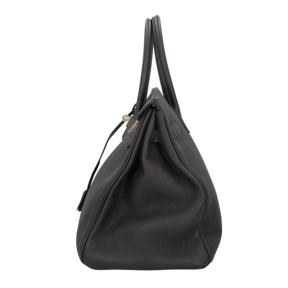 Hermes Birkin 35 Handbag Togo Black Second — view 5