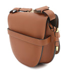 Loewe Small Shoulder Bag Leather Brown — view 4