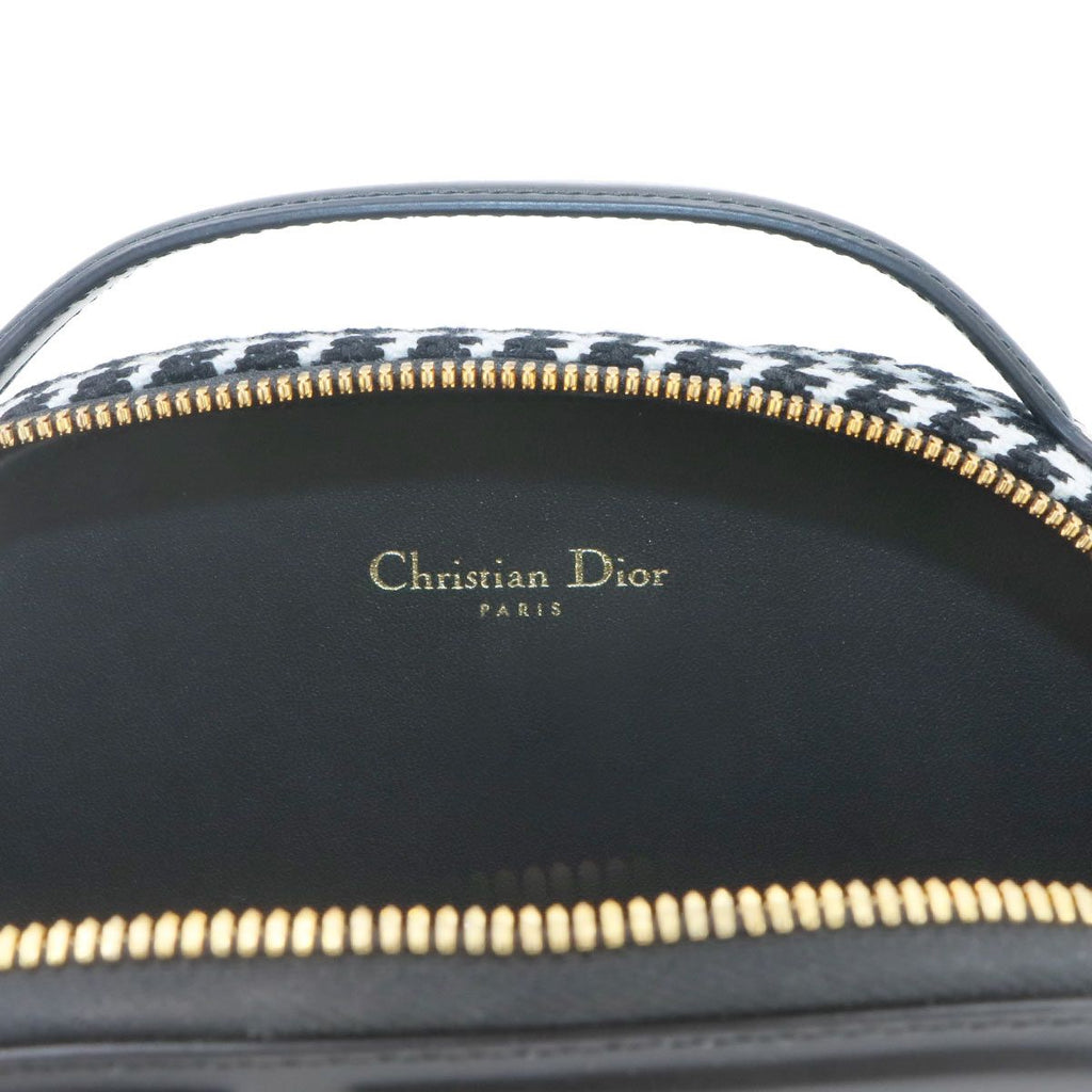 Dior CD Signature Oval Camera Bag Shoulder Canvas Leather — view 7