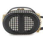 Dior CD Signature Oval Camera Bag Shoulder Canvas Leather — view 2