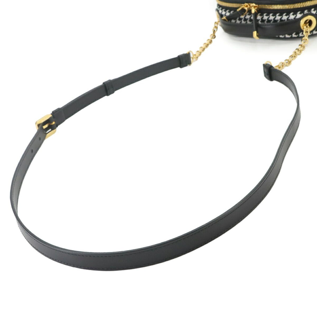 Dior CD Signature Oval Camera Bag Shoulder Canvas Leather — view 5