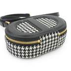 Dior CD Signature Oval Camera Bag Shoulder Canvas Leather — view 4