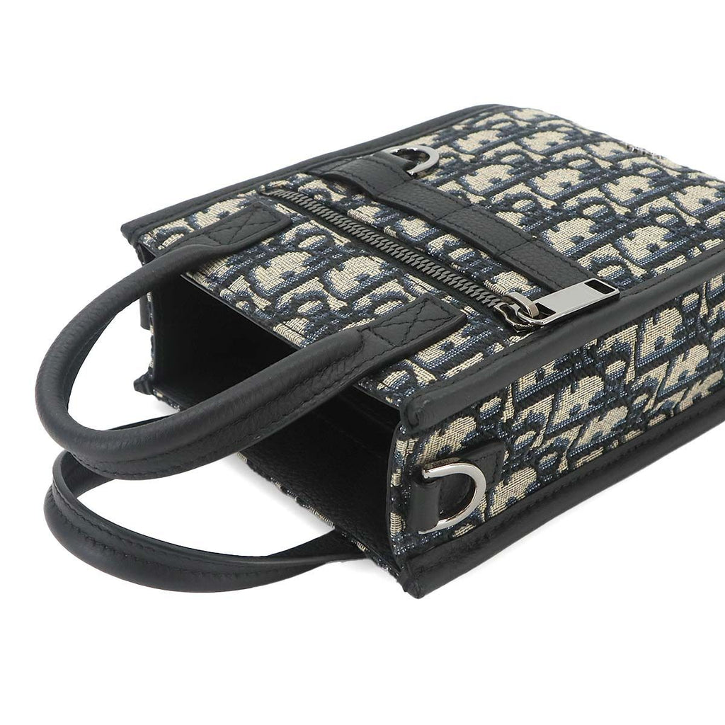 Dior 2-Way Tote Shoulder Bag Oblique — view 6