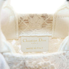 Dior Book Tote Vertical Mini 2-Way Canvas White — view 7