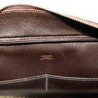Hermes Plume 32 Hand Bag Box Calf Ebene Gold — view 7