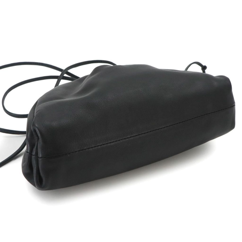 Bottega Veneta Mini Pouch Shoulder Bag Leather Black — view 4