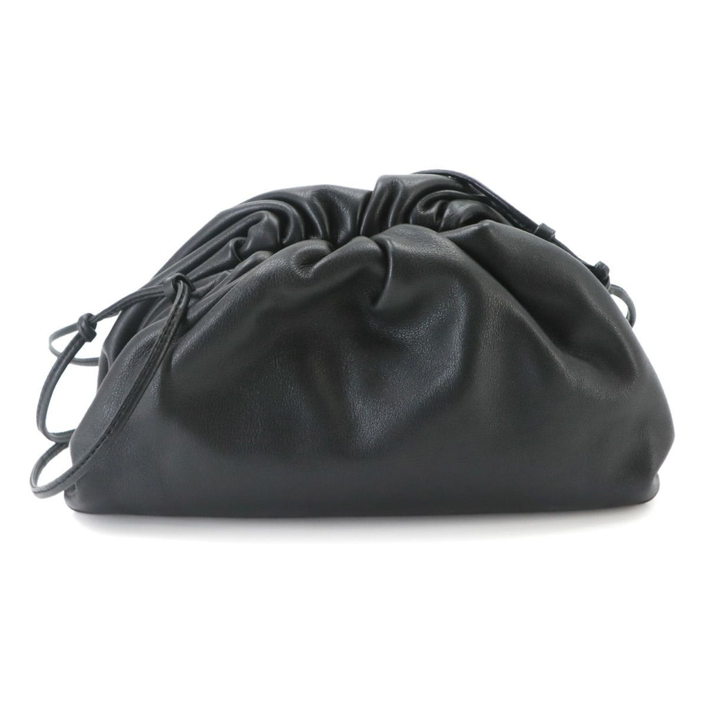Bottega Veneta Mini Pouch Shoulder Bag Leather Black — view 2