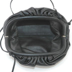 Bottega Veneta Mini Pouch Shoulder Bag Leather Black — view 6