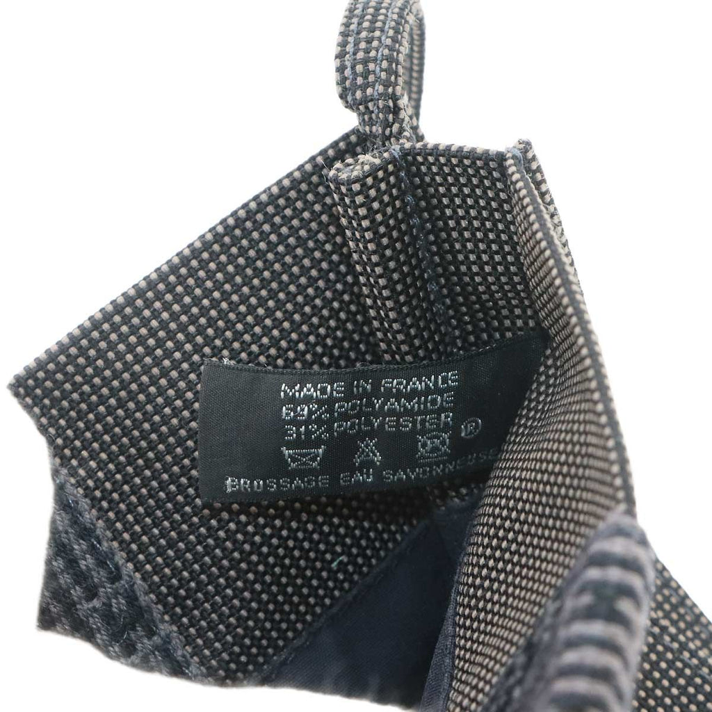 Hermes Her Line Pochette Shoulder Bag Canvas Gray Herline — view 8