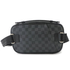 Louis Vuitton Damier Graphite Ambler Belt Bag Black Gray — view 2
