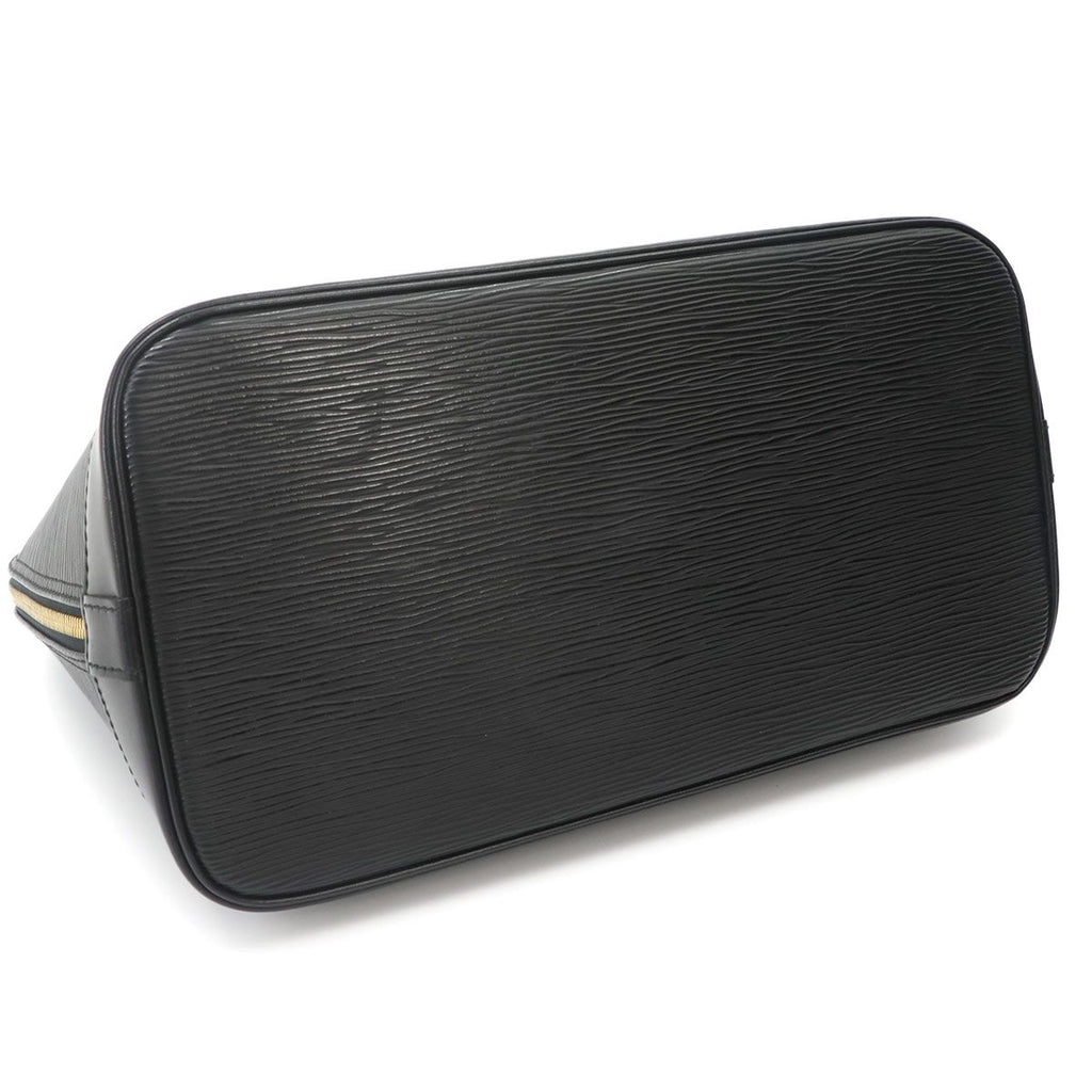 Louis Vuitton Epi Alma PM Hand Bag Leather Noir Gold — view 4
