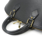 Louis Vuitton Epi Alma PM Hand Bag Leather Noir Gold — view 5