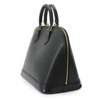 Louis Vuitton Epi Alma PM Hand Bag Leather Noir Gold — view 3
